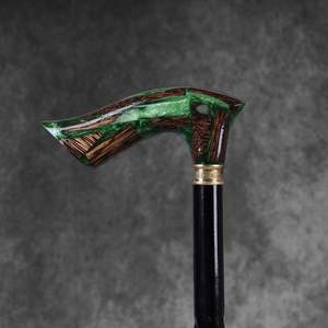 Matériaux en résine et en bois de qualité supérieure offrant une durabilité longue durée, bâton de marche en résine et en bois - Product Image 6