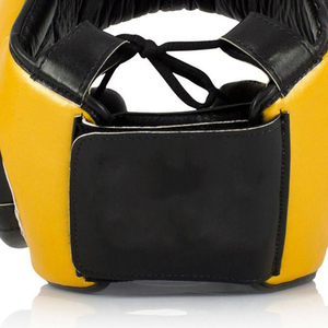 MMA Leather <b>Boxing</b> Sparring <b>Headgear</b> with Adjustable Non-Slip Closure for Men and Women - Product Image 5