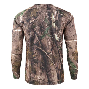 T-shirts de chasse respirants camouflage pour l'été, t-shirts imprimés 3D pour hommes, femmes et enfants, vêtements de chasse décontractés à manches longues - Product Image 3
