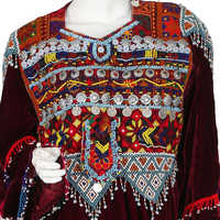 Produit en promotion : Robe pantalon pour femmes avec dupatta, robe tribale afghane, nouvelle collection 2023, robe tribale afghane tendance pour femmes