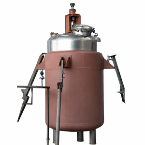 เครื่องปฏิกรณ์แก้วสองชั้นแบบกำหนดเองได้  ทำจากสแตนเลส ความจุ 6 กิโลกรัม  เครื่องปฏิกรณ์เคมีแบบแจ็คเก็ตสำหรับห้องปฏิบัติการ กึ่งอัตโนมัติ - Product Image 4