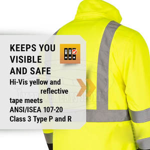 Chaqueta de trabajo de fabricación de Pakistán, chaqueta de trabajo de diseño personalizado para uso de seguridad - Product Image 4