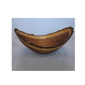 Tazón de Madera Hecho a Mano de Primera Calidad para Servir Ensaladas, Frutas, Arroz, Pasta y Bocadillos en el Hogar y la Cocina, Ideal para Regalos - Product Image 4