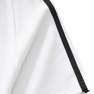 T-shirt court vintage américain slim fit pour femme, 260 GSM, tendance, color block, style Spicy Girl - Product Image 4