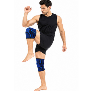 Gym Knee Sleeve Pads for Men Women Fitness Training <b>Running</b> Workout Hiking Protective Athletic Flexible Durable Non Slip OEM ODM - Product Image 3