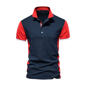 Camisetas Polo para Hombre al por Mayor, Diseño Casual y Moderno, Manga Corta, Textura Transpirable y Confort que Absorbe la Humedad - Product Image 1