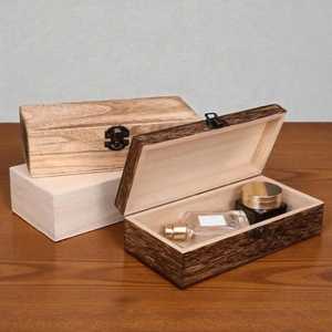 Wooden <b>Storage</b> Box Rectangular Luxury wooden jewelry organizer Clear glass lid <b>storage</b> box Ring <b>storage</b> display Boxes - Product Image 1