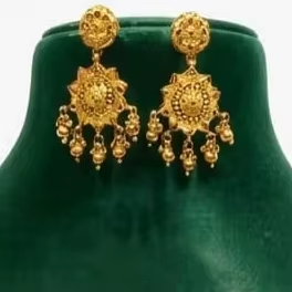 Juego de Joyería de 4 Piezas Chapado en Oro de 24K Hecho a Mano para Mujer, Brillante, Elegante, Moderno, Tradicional, para Compromiso, Fiesta, Boda, Regalo - Product Image 2