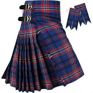 Nuevo Kilt Escocés Personalizado 2026 para Hombre, Falda Plisada con Contraste de Color, Hecho de Lana, Fabricante de Kilts Tradicionales - Product Image 2