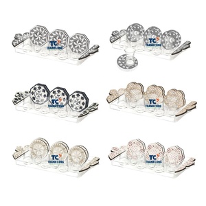 Sous-verres en nacre fabriqués à la main en gros, parfaits pour les cadeaux arabes et la décoration intérieure de luxe - Product Image 2