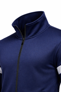 Custom <b>Women</b> Sportswear Tracksuit Set Four-Way Stretch Eco-Friendly <b>Fleece</b> Zipper Jacket <b>Jogger</b> Pants Cotton Polyester OEM ODM - Product Image 5