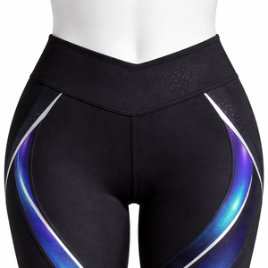 Nuevo Diseño Lulu Conjuntos Deportivos para Mujer Spandex/Nylon de Secado Rápido, Bra de Yoga con Espalda Cruzada y Leggings de Cintura Alta Efecto Piel Desnuda - Product Image 5