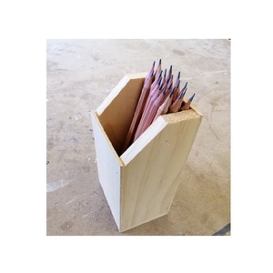 Portalápices de Madera Hecho a Mano, Organizador de Escritorio para Hogar, Oficina, Escuela y Estudio, Portaplumas Clásico de Madera Hecho a Mano - Product Image 5