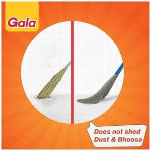 Balai anti-poussière 2 en 1 avec manche extensible pour le nettoyage des plafonds et des sols, manche long Jhadu, nettoyage des sols, dépoussiérage, bleu herbe - Product Image 3