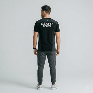T-shirts pour hommes personnalisés, faible MOQ, 275G, en coton uni, col rond, manches courtes, t-shirts premium pour hommes, conception OEM - Product Image 2