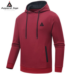 เสื้อฮู้ดออกกำลังกายสีพื้นคุณภาพพรีเมียม สไตล์ล่าสุด ผ้าฝ้าย 100% ขายส่งราคาถูก - Product Image 2