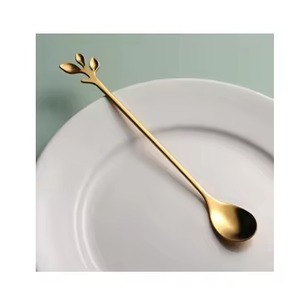 Cuchara de Té de Metal de Grado Alimenticio, Cuchara de Café de Acero Inoxidable, Cuchara para Azúcar, Cuchara para Postre, Uso Seguro en la Cocina y el Comedor - Product Image 4