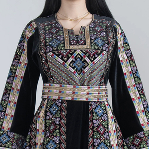 Elegante Vestido Thobe para Mujer, Estilo Árabe, Vestido Largo Islámico Modesto para Uso Diario y de Fiesta - Product Image 5