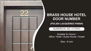Letras de Latón para Buzón, Letreros de Dirección para Casas, Números de Buzón para Pared Exterior, Dirección de Casa para Puerta Exterior, Letrero de Dirección para el Hogar - Product Image 3