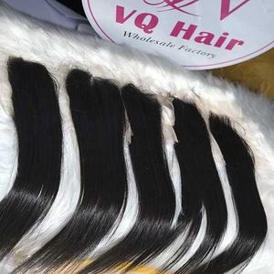 Meilleure vente Prix bas VQ Cheveux Modèle Helen Straight Épais Vierge Cheveux Remy Vietnamien 4*4 5*5 6*6 7*7 Machine Double Extensions - Product Image 3