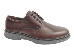 Zapatos Oxford de Vestir para Hombre, Color Marrón, Piel de Oveja, con Cordones, Punta en Pico, para Oficina y Carrera Profesional, Color Sólido, Suela TRP, para Todas las Temporadas - Product Image 1