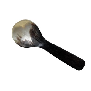 <b>High</b> on Demand Natural Buffalo Horn Spoon for Dining <b>Table</b> or <b>Kitchen</b> Use and Home Decor Available at Best Price - Product Image 1