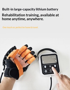 Интеллектуальный реабилитационный робот для восстановления после инсульта: перчатка для зеркальной терапии и тренировки рук, устройство для функциональной физиотерапии пяти пальцев, питание от USB - Product Image 6