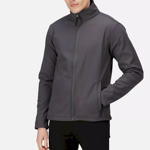 Vestes softshell à col montant avec fermeture éclair sur le devant, impression de logo personnalisée, légères, pour hommes, 2025 - Product Image 6