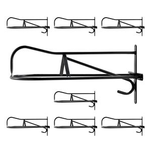Porta Selle da Parete Portatile per 8 Selle, per Stalla, Stile Inglese, 27.3 X 16.3 X 12.5 Pollici con 8 Cuscinetti e Barre - Product Image 3