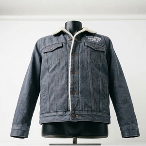 <b>Men's</b> Denim <b>Jacket</b> with <b>Sherpa</b> Lining Button Front Eco-Friendly Winter Casual Regular Fit Denim <b>Sherpa</b> <b>Jacket</b> - Product Image 6