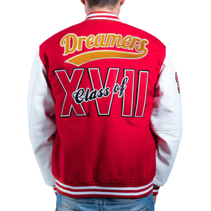 Vestes d'université en laine 100% pour hommes Stand High Street Baseball Letterman Private Brand Name Eco-Friendly Winter Style Button - Product Image 5