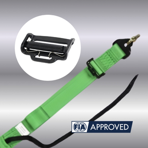 Clip de ceinture de sécurité de course en acier de 2 pouces, réglable, pour voiture, conforme ISO 9001 2015, FIA 8853 2016, avec logo personnalisé, couleur, OEM, ODM, fourniture usine AD03 - Product Image 1