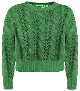 Jersey personalizado de alta calidad para mujer, suéter grueso, rompevientos, suéteres de lana de colores sólidos - Product Image 2