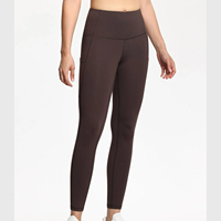 Leggings Deportivos de Algodón 100% Orgánico para Mujer, Pantalones de Yoga de Alta Calidad al Por Mayor