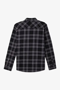 Chemise en flanelle 100 % coton pour homme, unie, décontractée et habillée, respirante, à col montant gaufré, manches longues, personnalisable, collection Printemps, 220g - Product Image 5