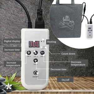 Hot Stone 12 Stück Deluxe Warm Stone Massage Set/Hot Stone Massage wärmer - Product Image 6