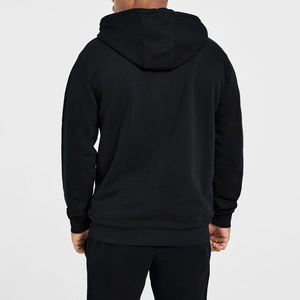 [Dollar] High Demand Custom Logo Men’s <b>Zip</b> Up Hoodie Wholesale Lightweight Adjustable Drawcord <b>Hooded</b> Sweatshirt Comfortable - Product Image 3
