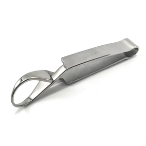 Pince à drap médical Premium Jones 9 cm en acier inoxydable à action croisée et pointes pointues pour fixation de draps chirurgicaux, instruments médicaux certifiés CE ISO - Product Image 6