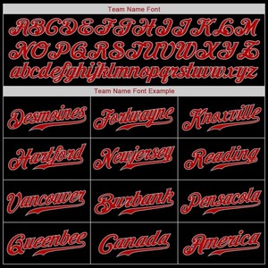Camiseta de Softbol Personalizada para Mujer en Negro, Rojo y Gris, Transpirable, que Absorbe la Humedad, Ropa Deportiva Profesional para Equipos, Uniformes de Juego al por Mayor - Product Image 4