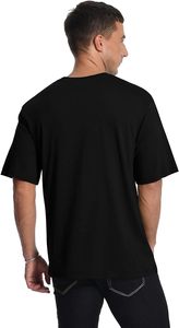 Camiseta informal de manga corta con cuello redondo y estampado gráfico de letras Nah I'm Good para hombre - Product Image 5