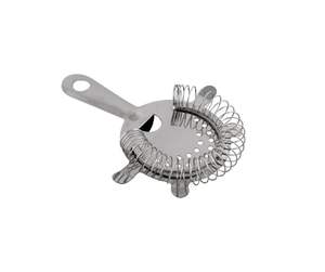 Colador Hawthorne de Acero Inoxidable con Resorte para Coctelería – Herramienta Profesional para Bartenders - Product Image 1