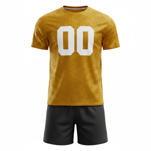 Uniforme de Fútbol para Hombre Adulto, 100% Poliéster, Secado Rápido, Tejido Elástico en Cuatro Direcciones, Uniforme de Fútbol Personalizado para Equipo, Corte Regular para Adulto - Product Image 5