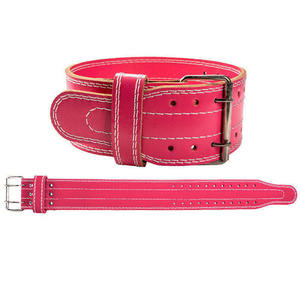 Cinturón de Levantamiento de Pesas de Cuero con Logotipo Personalizado, Cinturón de Gimnasio con Soporte Lumbar y Hebilla de Seguridad para Entrenamiento - Product Image 1