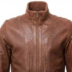 Genuine Leather <b>Jacket</b> High Quality Best Selling Trendy Casual Wear Fashion Style Leather Coat <b>Jackets</b> for Men - Product Image 3