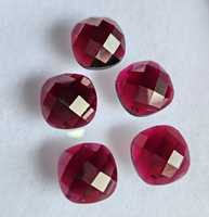 Pierres précieuses de grenat rouge foncé naturel en vrac - Pierres taillées en forme de coussin pour la fabrication de bijoux, toutes formes et tailles disponibles