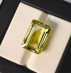 Pierre précieuse en quartz citron naturel, forme octogonale, 17x12,5x8 mm, 13,15 carats, pierre non montée pour la création de bijoux - Product Image 3