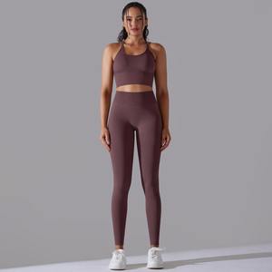 Conjunto de Yoga de 3 Piezas para Mujer, Nuevo Modelo 2026, Chaqueta con Cierre Frontal, Sujetador Deportivo y Leggings de Cintura Alta, Secado Rápido, Ecológico, Ropa Deportiva para Gimnasio - Product Image 6