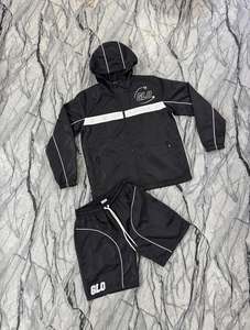 Conjunto de Chaqueta Cortavientos Transpirable de Dos Piezas para Hombre, Venta al Por Mayor - Product Image 3