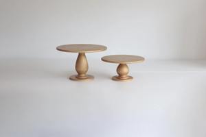 ขาตั้งเค้กไม้ธรรมชาติพรีเมียม เหมาะสำหรับขนมหวาน ผลไม้ ร้านบูติก และเสิร์ฟชีส ผลิตด้วยมือจากอินเดีย - Product Image 6