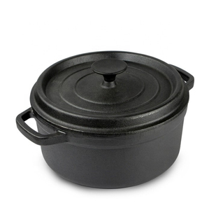 Olla hondora tipo Dutch Oven con cuerpo de hierro fundido de alta resistencia, revestimiento esmaltado premium, tapa de ajuste hermético y asas anchas ergonómicas. - Product Image 1